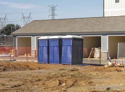 we have a strict sanitation protocol in place for all our construction portable restrooms, including regular cleaning and restocking of materials